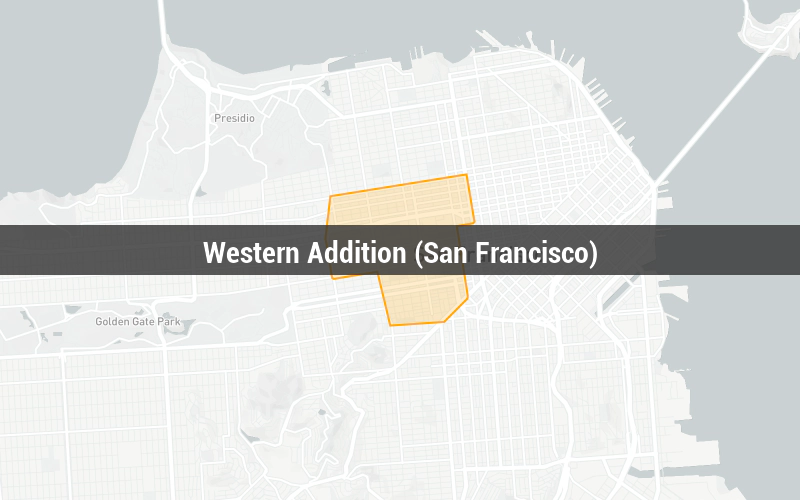 Map of Western Addition (San Francisco)