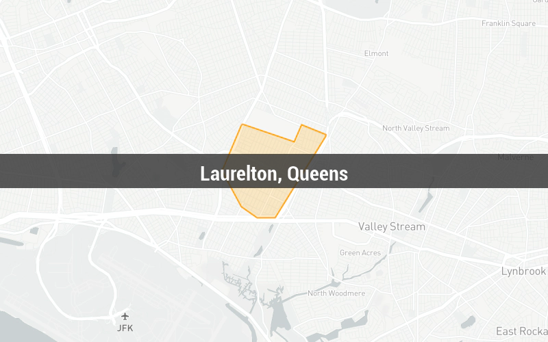 Map of Laurelton, Queens Map of Laurelton, Queens