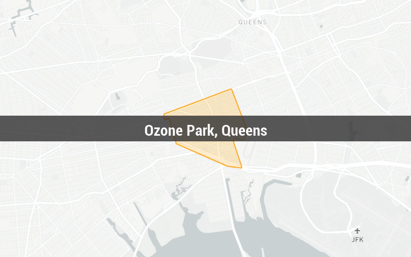 Map of Ozone Park, Queens Map of Ozone Park, Queens